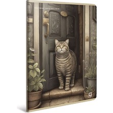 Gıpta Echo Book Tel Dikişli Karton Kapak 13X18 60 Yaprak Çizgili Defter 7288