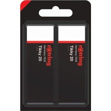 Rotring Tikky 20 Kurşun Kalem Silgisi 2'li RO-551420 W