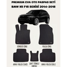 Feyza Oto Bmw X5 F15 Serisi 2014 - 2019 Arası Araca Özel Premium Eva Paspas Takımı 2 Yıl Garantili Araca Birebir Uyumlu Kalıplar