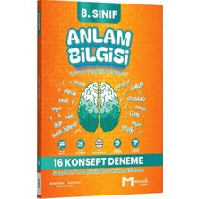 8. Sınıf Anlam Bilgisi 16 Konsept Deneme Mozaik Yayınları