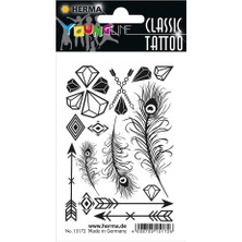 Herma Classic Tattoo Black Diamonds 15172