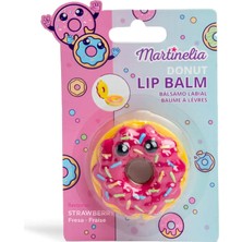 Martinelia World Donut Anahtarlık Şeklinde Dudak Balmı Çilek 68137