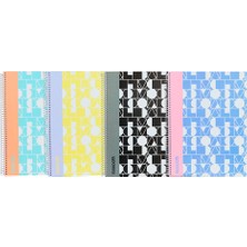 Ancor Smooth A4 Spiralli Kareli Defter 113259