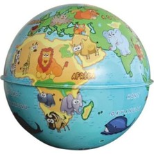Globe Bank Hayvanlı Küre 10 cm 43103