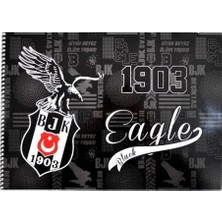 Beşiktaş 24X34 Spiralli Karton Kapak 15 Yaprak Resim Defteri 463635