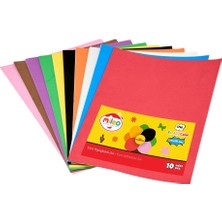 Mileo 20X30 Yapışkanlı Eva 10 Renk 1746