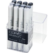 Copic Sketch Marker Seti 12LI Cool Grey Tones 21 075 151
