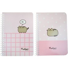 Keskin Color Pusheen Spiralli A6 80 Yp Çizgili Bloknot 140400-10