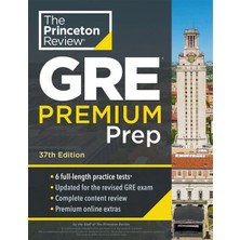 Princeton Review Gre Premium Prep 37TH Edition