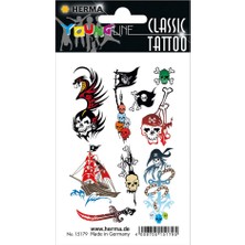 Herma Young Line Renkli Tattoo Korsanlar 15179