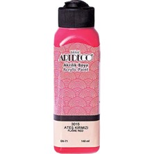 Artdeco Akrilik Boya 140ML Ateş Kırmızı 3015