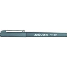 Artline 200N Fine Writing Pen Keçe Uçlu Kalem 0.4 Grey