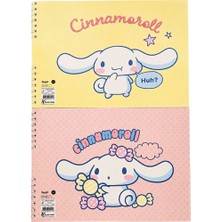 Keskin Color Cinnamoroll Spiralli Karton Kapak 25X35 15 Yaprak Resim Defteri 300215-29