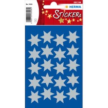 Herma Decor Stars Silver 21MM 3906