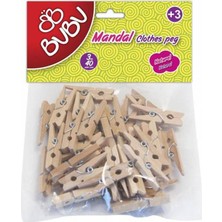 Bubu Bu-Bu Mandal Natural 3 cm 40LI 00112