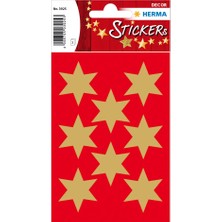 Herma Sticker Decor Stars Gold 33MM 3925