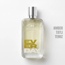 Monsechia Erkek Parfüm Everday N°2 EDP 80ml Kalıcı Ferah Odunsu Koku