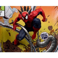 Meks Mcfarlane Toys - Marvel Örümcek Adam 1:6. Ölçekli Sahne ve Çizgi Roman ile Koleksiyonluk (Marvel Ma