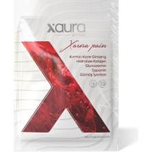 Meks Xaura X-Pain Kırmızı Kore Ginseng Içeren Ağrı Bandı, Hidrolize Kolajen ve Glukozamin