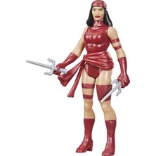 Meks Marvel Legends Retro 3.75 Inç Elektra Aksiyon Figürü