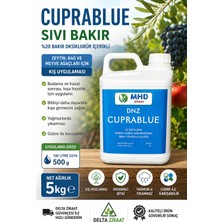 Mhd Cuprablue %20 Bakır Oksiklorür Içerikli Sıvı Bakır Gübre 5 kg – Zeytin, Bağ ve Meyve Ağaçları Için Kış Uygulaması