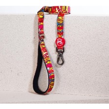 Pawstar Wow Leash Kedi Köpek Sevk & Gezdirme Kayışı Köpek Uzatma Tasması-1,5cm