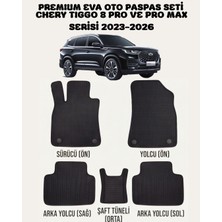 Feyza Oto Chery Tiggo 8 Pro ve Pro Max Serisi 2022 - 2025 Arası Araca Özel Premium Eva Paspas Takımı 2 Yıl Garantili Araca Birebir Uyumlu Kalıplar