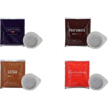 Ellegi Mix Espresso Pods  - Extra / Profumato / Tarabay / Supreme - 7g x 24 Adet
