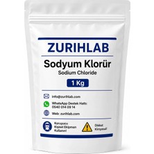 ZURIHLAB Sodyum Klorür 1 Kg - Sodium Chloride
