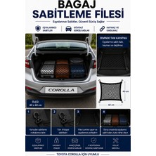 Beksit BEKSİT DRIVE Bagaj Sabitleme Filesi Toyota Corolla Uyumlu (40x60 cm)