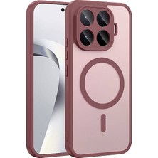 Case 4U Xiaomi 17T Pro Kılıf M-safe Şarj Özellikli  Babet Kılıf - Koyu Mor