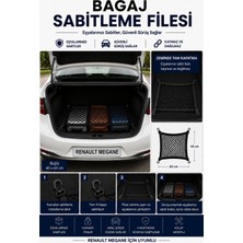 Beksit BEKSİT DRIVE Bagaj Sabitleme Filesi Renault Megane Uyumlu (40x60 cm)