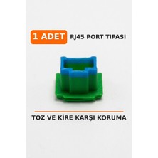 Emre Bilişim RJ45 Ethernet Giriş Toz Koruyucu Tıpa Kapak – Modem, Router, Bilgisayar ve Network Cihazları Uyumlu Lan Port Kapağı