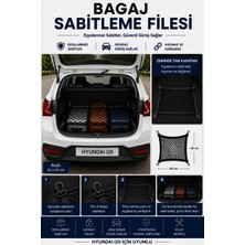 Beksit BEKSİT DRIVE Bagaj Sabitleme Filesi Hyundai I20 Uyumlu (40x60 cm)