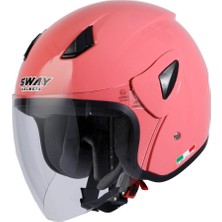 Sway 733 Açık Kask (Pembe)
