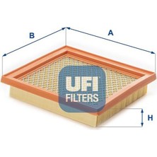 Ufi Dpmix-Hb Hava Filtresi Nissan Micra Ii 1.0-1.3-1.4 16V 92-03 - Micra Iii 1.0-1.2-1.4 16V 03 Note 1.4 06