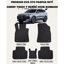 Feyza Oto Chery Tiggo 7 Serisi 2026 ve Sonrası Araca Özel Premium Eva Paspas Takımı 2 Yıl Garantili Araca Birebir Uyumlu Kalıplar