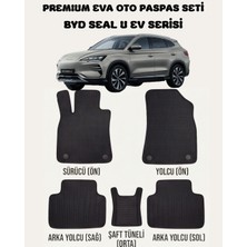 Feyza Oto Byd Seal U Ev Elektrikli Serisi Araca Özel Premium Eva Paspas Takımı 2 Yıl Garantili Araca Birebir Uyumlu Kalıplar