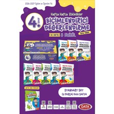 Data Yayınları 4.sınıf Biçimlendirici Değerlendirme Eğitim Seti - Standart Set