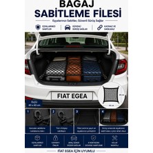 Beksit BEKSİT DRIVE Bagaj Sabitleme Filesi Fiat Egea Uyumlu (40x60 cm)