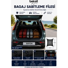 Beksit BEKSİT DRIVE Bagaj Sabitleme Filesi Hyundai Bayon Uyumlu (40x60 cm)