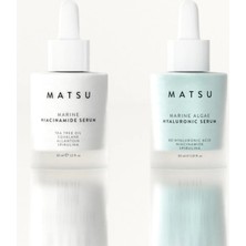 Matsu Hyalüronik Asit ve Niasinamid Nem Veren Gözenek Karşıtı 2li Serum Seti
