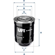 Ufi Dpmix-Hb Yakit Filtresi Corolla 1.4 D 2.0 D 07 2339026140