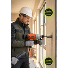 SCHUTZENGER Profesyonel Karot Makinesi Sulu Sistem 110MM 2080W Motor Soğutmalı Sistem Beton Delme