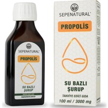 Sepe Natural Propolis Sıvı Ekstresi Su Bazlı Şurup 100 ml SEPE