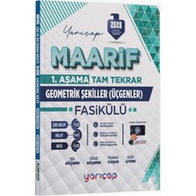 Yarıçap Yayınları Geometrik Şekiller Maarif Fasikülü 1. Aşama 2028
