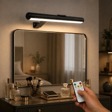 Sekatech Cata CT-2465 Şahin Şarjlı LED Tablo ve Ayna Apliği – Kumandalı, Dokunmatik, Manyetik, 3 Renkli ve Dimlenebilir Modern Duvar Aydınlatması