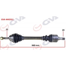 GVA Dpmix-Hb Komple Aks Sol P301-ELYSEE 12- 1.6 Hdi 660MM