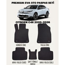 Feyza Oto Citroen C4X Serisi 2020 - 2026 Arası Araca Özel Premium Eva Paspas Takımı 2 Yıl Garantili Araca Birebir Uyumlu Kalıplar
