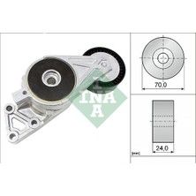 Ina Dpmix-Hb Alternatör Gergi Rulmani Kütüklü T5-Passat-Caddy-Golf4/5-Jetta-Toledo-Leon-Ibiza 1.6-1.8-2.0